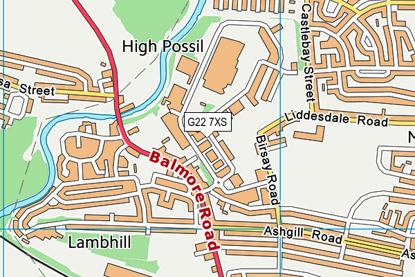 G22 7XS map - OS VectorMap District (Ordnance Survey) G22 7XS map - OS VectorMap District (Ordnance Survey)