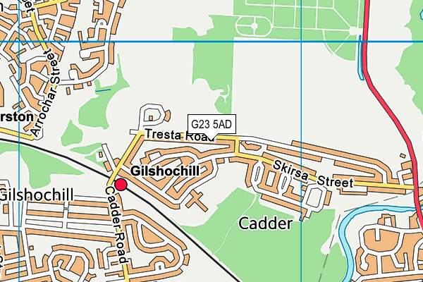 G23 5AD map - OS VectorMap District (Ordnance Survey) G23 5AD map - OS VectorMap District (Ordnance Survey)