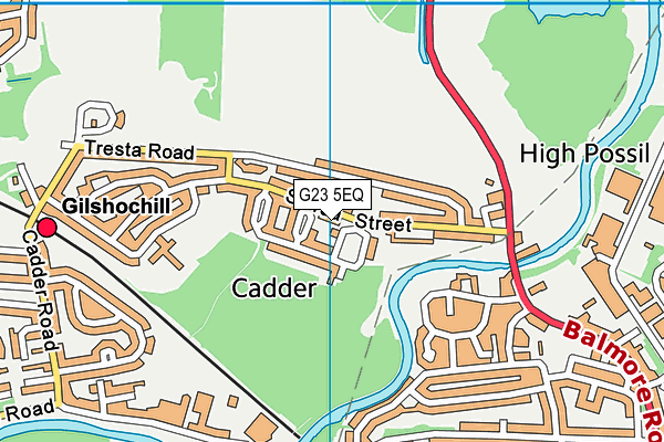 G23 5EQ map - OS VectorMap District (Ordnance Survey) G23 5EQ map - OS VectorMap District (Ordnance Survey)