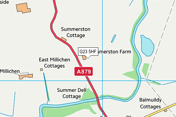 G23 5HF map - OS VectorMap District (Ordnance Survey) G23 5HF map - OS VectorMap District (Ordnance Survey)