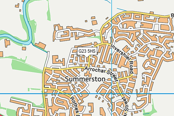 G23 5HS map - OS VectorMap District (Ordnance Survey) G23 5HS map - OS VectorMap District (Ordnance Survey)