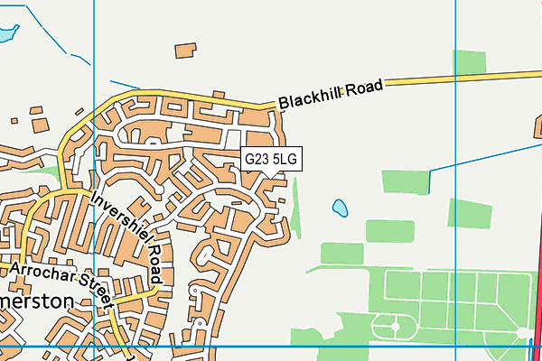 G23 5LG map - OS VectorMap District (Ordnance Survey) G23 5LG map - OS VectorMap District (Ordnance Survey)