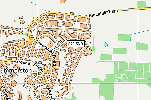 G23 5ND map - OS VectorMap District (Ordnance Survey) G23 5ND map - OS VectorMap District (Ordnance Survey)