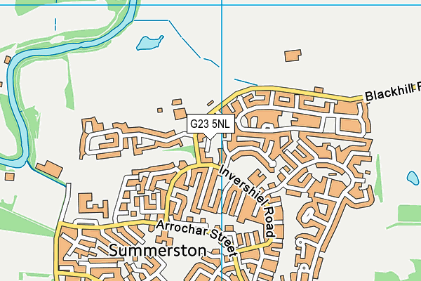 G23 5NL map - OS VectorMap District (Ordnance Survey) G23 5NL map - OS VectorMap District (Ordnance Survey)