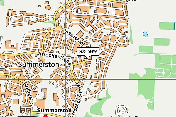 G23 5NW map - OS VectorMap District (Ordnance Survey) G23 5NW map - OS VectorMap District (Ordnance Survey)