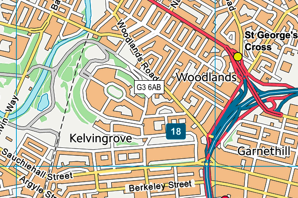 G3 6AB map - OS VectorMap District (Ordnance Survey) G3 6AB map - OS VectorMap District (Ordnance Survey)