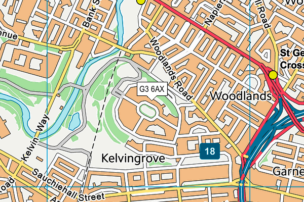G3 6AX map - OS VectorMap District (Ordnance Survey) G3 6AX map - OS VectorMap District (Ordnance Survey)