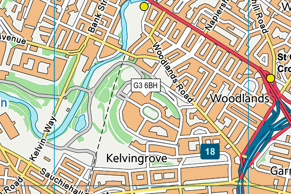 G3 6BH map - OS VectorMap District (Ordnance Survey) G3 6BH map - OS VectorMap District (Ordnance Survey)