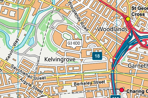 G3 6DD map - OS VectorMap District (Ordnance Survey) G3 6DD map - OS VectorMap District (Ordnance Survey)