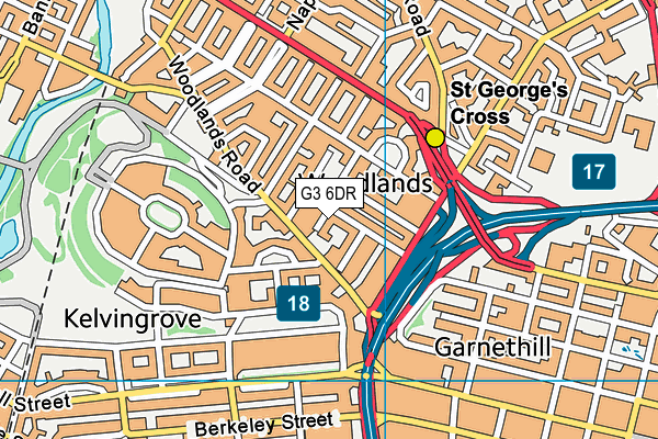 G3 6DR map - OS VectorMap District (Ordnance Survey) G3 6DR map - OS VectorMap District (Ordnance Survey)