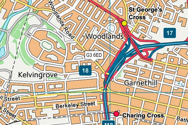 G3 6ED map - OS VectorMap District (Ordnance Survey) G3 6ED map - OS VectorMap District (Ordnance Survey)
