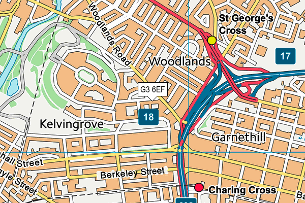 G3 6EF map - OS VectorMap District (Ordnance Survey) G3 6EF map - OS VectorMap District (Ordnance Survey)