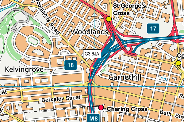 G3 6JA map - OS VectorMap District (Ordnance Survey) G3 6JA map - OS VectorMap District (Ordnance Survey)