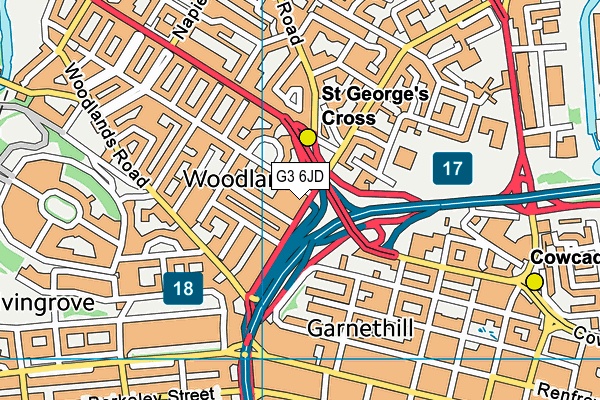 G3 6JD map - OS VectorMap District (Ordnance Survey) G3 6JD map - OS VectorMap District (Ordnance Survey)