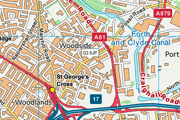 G3 6JP map - OS VectorMap District (Ordnance Survey) G3 6JP map - OS VectorMap District (Ordnance Survey)