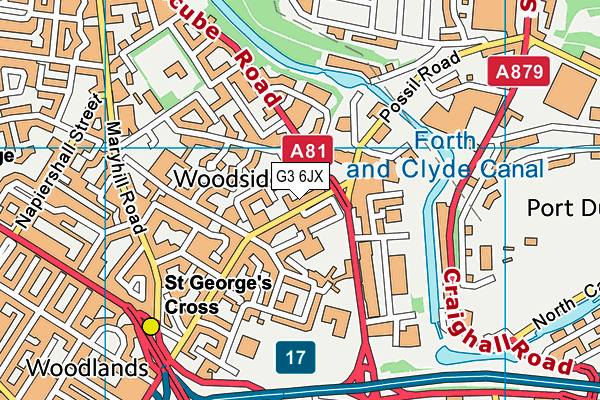 G3 6JX map - OS VectorMap District (Ordnance Survey) G3 6JX map - OS VectorMap District (Ordnance Survey)