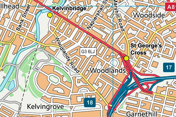 G3 6LJ map - OS VectorMap District (Ordnance Survey) G3 6LJ map - OS VectorMap District (Ordnance Survey)