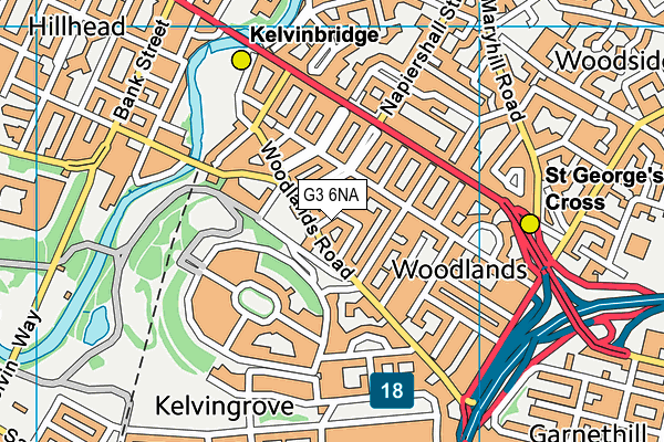 G3 6NA map - OS VectorMap District (Ordnance Survey) G3 6NA map - OS VectorMap District (Ordnance Survey)
