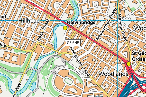 G3 6NF map - OS VectorMap District (Ordnance Survey) G3 6NF map - OS VectorMap District (Ordnance Survey)