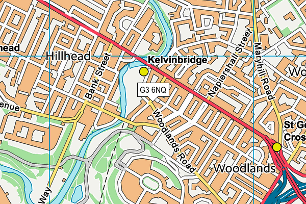 G3 6NQ map - OS VectorMap District (Ordnance Survey) G3 6NQ map - OS VectorMap District (Ordnance Survey)