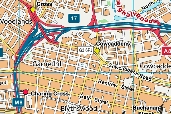 G3 6PJ map - OS VectorMap District (Ordnance Survey) G3 6PJ map - OS VectorMap District (Ordnance Survey)