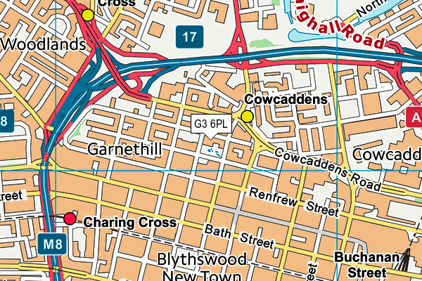 G3 6PL map - OS VectorMap District (Ordnance Survey) G3 6PL map - OS VectorMap District (Ordnance Survey)