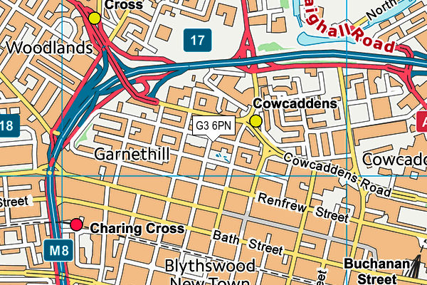 G3 6PN map - OS VectorMap District (Ordnance Survey) G3 6PN map - OS VectorMap District (Ordnance Survey)