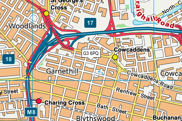 G3 6PQ map - OS VectorMap District (Ordnance Survey) G3 6PQ map - OS VectorMap District (Ordnance Survey)