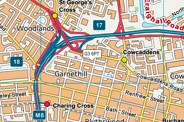 G3 6PT map - OS VectorMap District (Ordnance Survey) G3 6PT map - OS VectorMap District (Ordnance Survey)