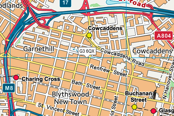 G3 6QX map - OS VectorMap District (Ordnance Survey) G3 6QX map - OS VectorMap District (Ordnance Survey)