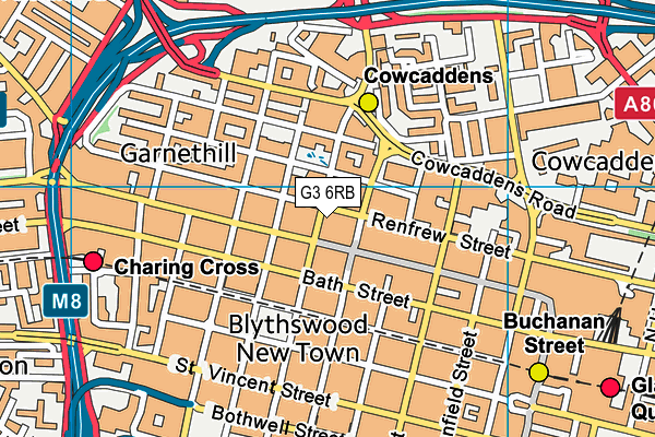 G3 6RB map - OS VectorMap District (Ordnance Survey) G3 6RB map - OS VectorMap District (Ordnance Survey)