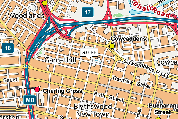 G3 6RH map - OS VectorMap District (Ordnance Survey) G3 6RH map - OS VectorMap District (Ordnance Survey)