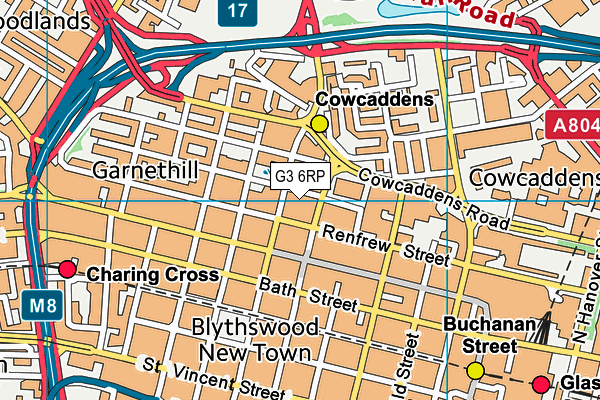 G3 6RP map - OS VectorMap District (Ordnance Survey) G3 6RP map - OS VectorMap District (Ordnance Survey)