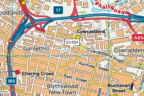 G3 6SH map - OS VectorMap District (Ordnance Survey) G3 6SH map - OS VectorMap District (Ordnance Survey)