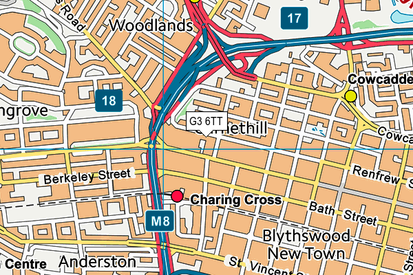 G3 6TT map - OS VectorMap District (Ordnance Survey) G3 6TT map - OS VectorMap District (Ordnance Survey)