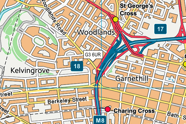 G3 6UR map - OS VectorMap District (Ordnance Survey) G3 6UR map - OS VectorMap District (Ordnance Survey)