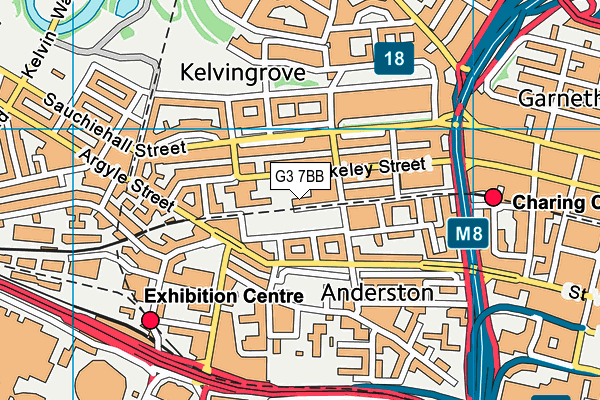 G3 7BB map - OS VectorMap District (Ordnance Survey) G3 7BB map - OS VectorMap District (Ordnance Survey)