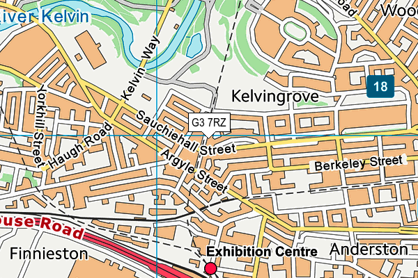 G3 7RZ map - OS VectorMap District (Ordnance Survey) G3 7RZ map - OS VectorMap District (Ordnance Survey)