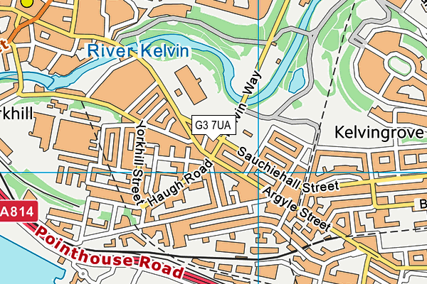 G3 7UA map - OS VectorMap District (Ordnance Survey) G3 7UA map - OS VectorMap District (Ordnance Survey)