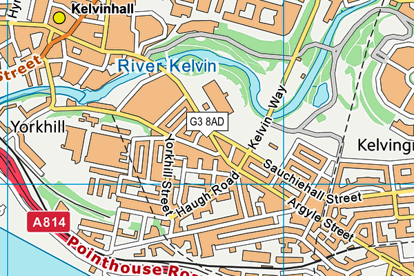 G3 8AD map - OS VectorMap District (Ordnance Survey) G3 8AD map - OS VectorMap District (Ordnance Survey)
