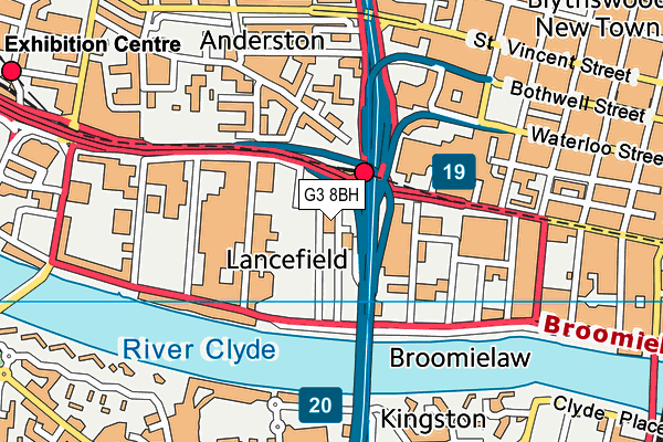 G3 8BH map - OS VectorMap District (Ordnance Survey) G3 8BH map - OS VectorMap District (Ordnance Survey)