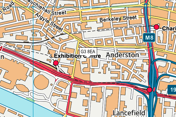 G3 8EA map - OS VectorMap District (Ordnance Survey) G3 8EA map - OS VectorMap District (Ordnance Survey)
