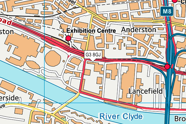 G3 8GJ map - OS VectorMap District (Ordnance Survey) G3 8GJ map - OS VectorMap District (Ordnance Survey)