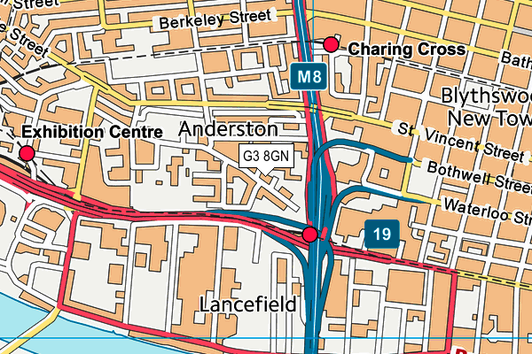 G3 8GN map - OS VectorMap District (Ordnance Survey) G3 8GN map - OS VectorMap District (Ordnance Survey)