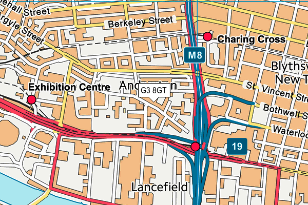 G3 8GT map - OS VectorMap District (Ordnance Survey) G3 8GT map - OS VectorMap District (Ordnance Survey)