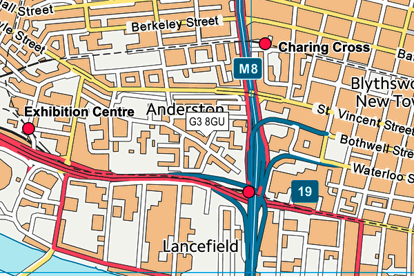 G3 8GU map - OS VectorMap District (Ordnance Survey) G3 8GU map - OS VectorMap District (Ordnance Survey)