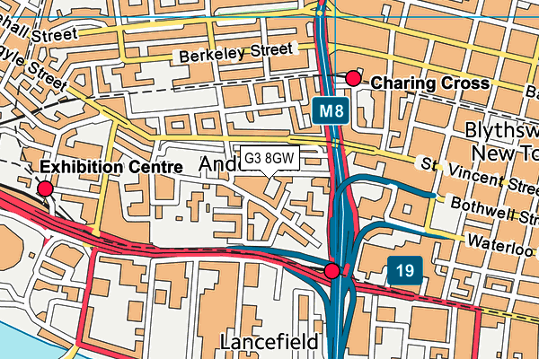 G3 8GW map - OS VectorMap District (Ordnance Survey) G3 8GW map - OS VectorMap District (Ordnance Survey)