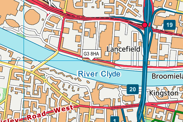 G3 8HA map - OS VectorMap District (Ordnance Survey) G3 8HA map - OS VectorMap District (Ordnance Survey)