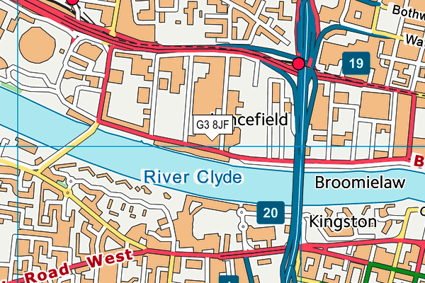 G3 8JF map - OS VectorMap District (Ordnance Survey) G3 8JF map - OS VectorMap District (Ordnance Survey)