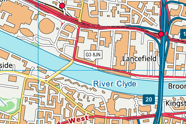 G3 8JN map - OS VectorMap District (Ordnance Survey) G3 8JN map - OS VectorMap District (Ordnance Survey)